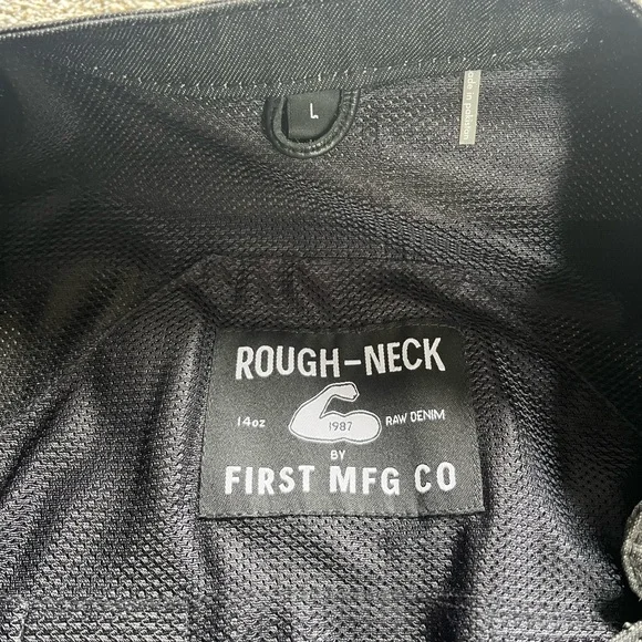 First manufacturing company leather and canvass heavy duty riding jacket - Picture 2 of 8